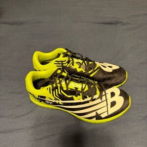 New Balance Black and Neon Yellow xc Spikes